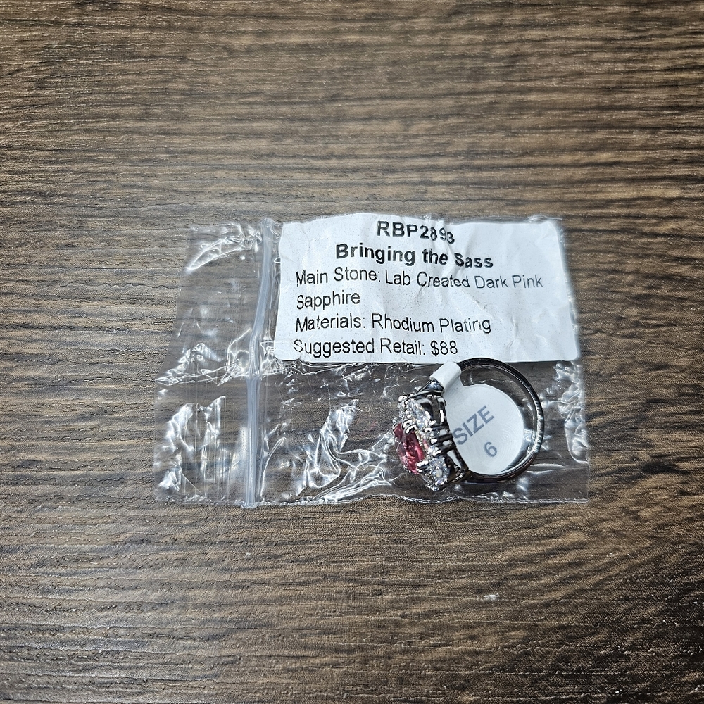 BP RING SIZE 6 BRINGING THE SASS